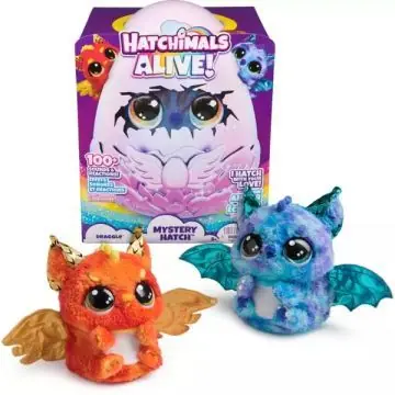 Hatchimals Alive Titkos Óriás meglepetés tojás - Sárkány Népszerű