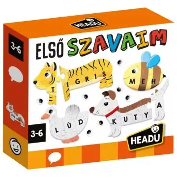 Headu Első szavaim illesztőjáték - magyar nyelvű Korlátozott ajánlat