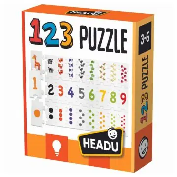 Headu Logikai illesztőjáték - Számok Olcsó