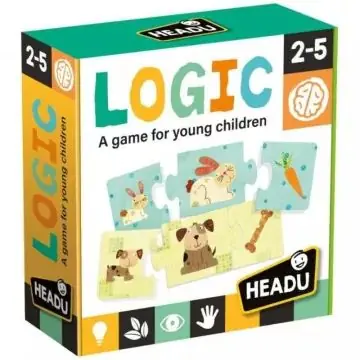 Gyors szállítás Headu Logikai puzzle illesztőjáték - Kisállatok