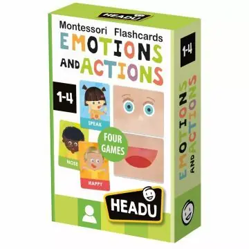 Headu Montessori érzelmi intelligencia-fejlesztő kártyák Kedvezmény