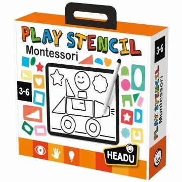 Headu Montessori sablonkészlet kreatív alkotásokhoz Ne maradj le