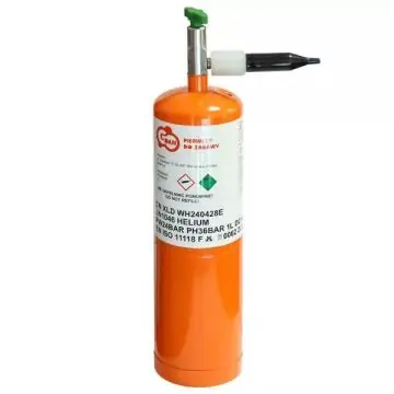 Árengedmény Hélium palack 5 db léggömb felfújására - 23 cm