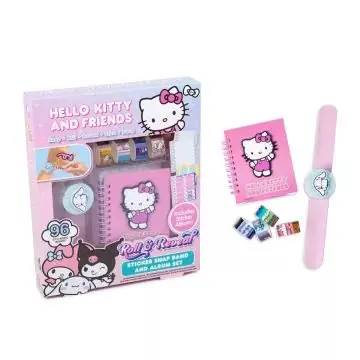 Nézd meg most Hello Kitty pattintható karkötő jegyszetfüzettel