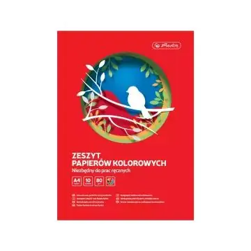 Kihagyhatatlan ajánlat Herlitz Fényes kivágópapír - A4, 10 ív, 80 g