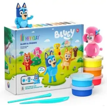 Legkelendőbb Hey Clay Nagy gyurma szett - Bluey