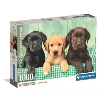 Azonnal elérhető High Quality Collection Három kis labrador puzzle - 1000 darabos