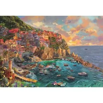 High Quality Collection Manarola festmény puzzle - 2000 darabos Újdonság