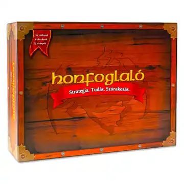 Honfoglaló társasjáték - 2 térképes változat, új kiadás - CSOMAGOLÁSSÉRÜLT Ajánlat