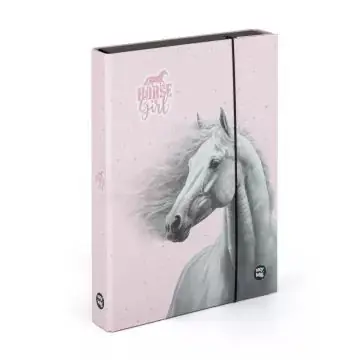 Horse Romantic Ló mintás füzetbox - A/4-es Szezonális akció