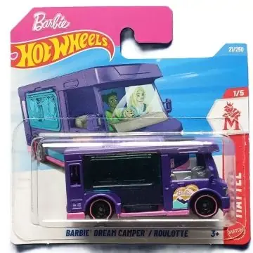 Vedd meg online Hot Wheels kisautó - Barbie Dream Camper Roulotte