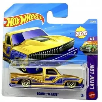 Hot Wheels kisautó - Bounce‘N Bass Expressz szállítás