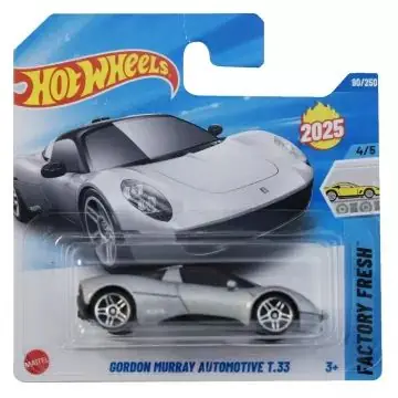 Hot Wheels kisautó - Gordon Murray Automotive T33. Kedvezmény