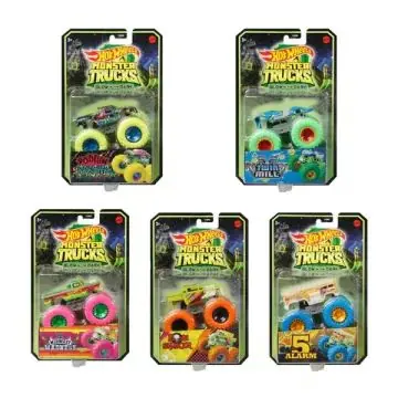 Ajánlat Hot Wheels Monster Trucks sötétben világító autó - többféle