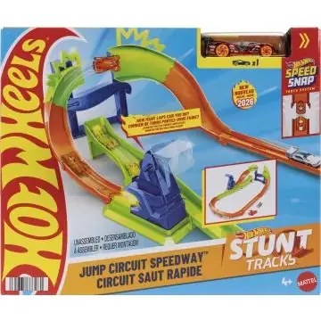 Outlet Hot Wheels Bajnokság pályaszettek - körverseny ugratóval