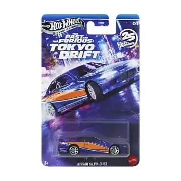Hot Wheels Halálos iramban TD Nissan Silvia Újdonság