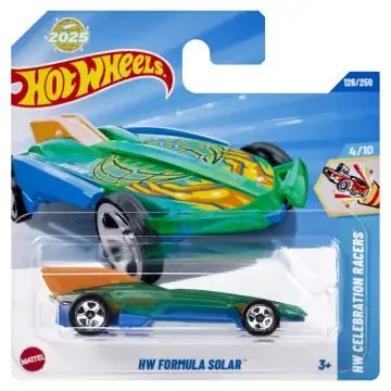 Gyors kiszállítás Hot Wheels HW Formula Solar kisautó
