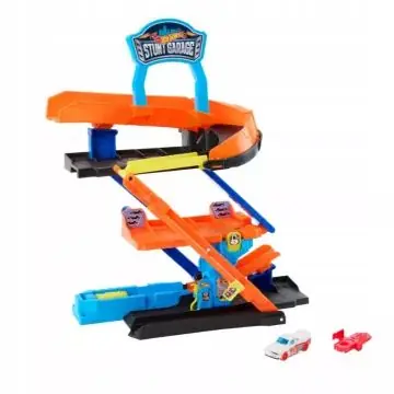 Hot Wheels Kaszkadőr garázs játékszett Olcsó