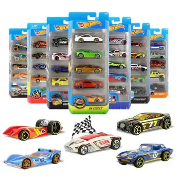 Expressz szállítás Hot Wheels kisautók - 5 darabos, többféle