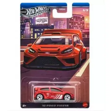 Hot Wheels Klasszikus kisautó - ‘12 Ford Fiesta Akció