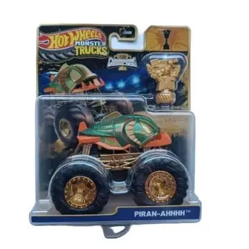 Hot Wheels Monster Trucks Bajnok kisautó serleggel - Piran-ahhh Vedd meg most