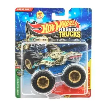 Hot Wheels Monster Trucks kisautó - Great Bite Vedd meg most