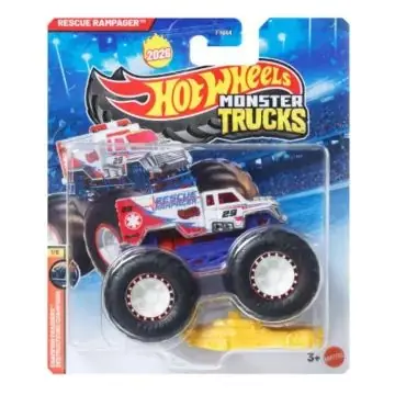 Hot Wheels Monster Trucks kisautó - Rescue Rampager Expressz szállítás