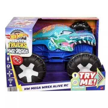 Hot Wheels Monster Trucks távirányítós interaktív Mega Wrex Vásárlói kedvenc