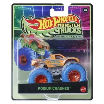 Kihagyhatatlan ajánlat Hot Wheels Sötétben világító Monster Truck - Podium Crasher