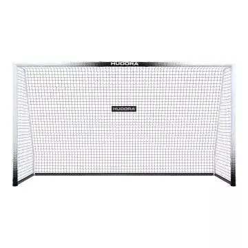 Hudora Pro Tect Advanced fém focikapu, 360 cm - fehér-fekete Kihagyhatatlan ajánlat