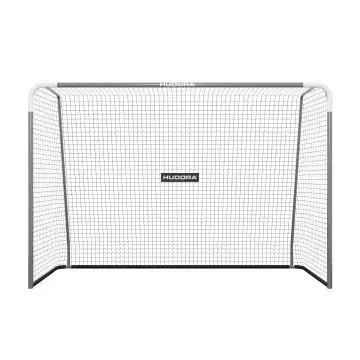 Biztonságos fizetés Hudora RoCo Lite fém focikapu, 300 cm - szürke