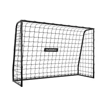 Hudora TecTo fém focikapu, 180 cm - fekete Expressz kézbesítés
