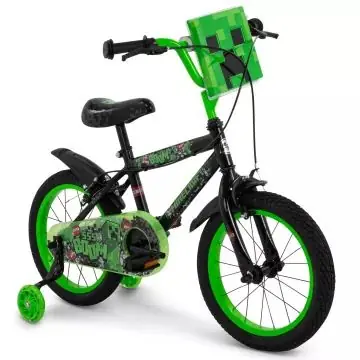 Azonnal elérhető Huffy gyermek kerékpár - Minecraft, fekete, 16"