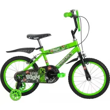 Huffy gyermek kerékpár - Minecraft, zöld, 16" Népszerű