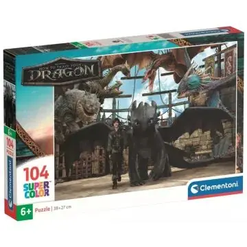 Végkiárusítás Így neveld a sárkányodat puzzle - 104 darabos