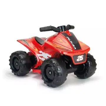 Injusa piros elektromos quad 6V Korlátozott ajánlat