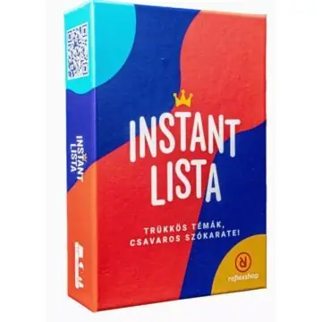Instant lista társasjáték Nézd meg most