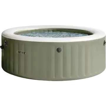 Kiárusítás Intex Pure Spa Olive Green 4 személyes pezsgőfürdő szett - 196 x 71 cm