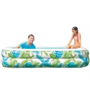 Kihagyhatatlan ajánlat Intex Trópusi felfújható családi medence - 229 x 152 x 48 cm