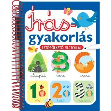 Írásgyakorlás - Letörölhető filctollal Szuper akció
