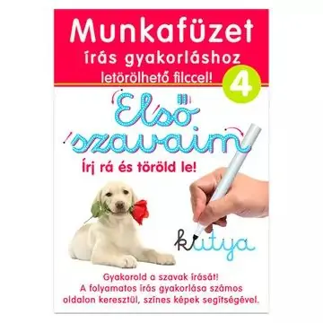 Expressz szállítás Írj rá és töröld le Első szavaim munkafüzet