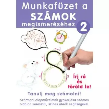 Szuper ajánlat Írj rá és töröld le! Munkafüzet - A számok megismerése