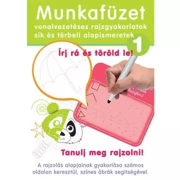 Írj rá és töröld le! Munkafüzet - Vonalvezetéses rajzgyakorlatok Szezonális akció