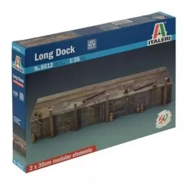 Italeri Kikötő elem makett, 1 35 Akció