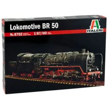 Italeri Lokomotive BR50 vasút makett, 1 87 Biztonságos vásárlás