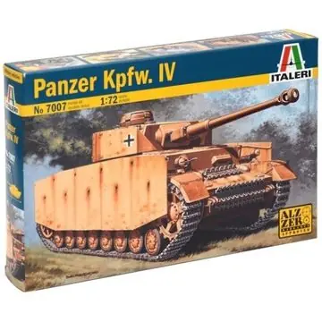 Italeri Panzerkampfwagen IV harckocsi makett, 1 72 Azonnali szállítás