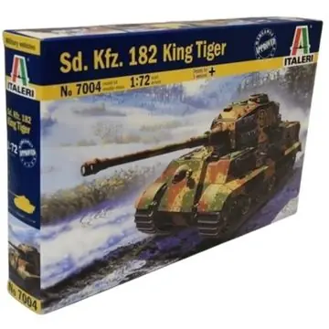 Italeri Sd. Kfz. 182 Király tigris tank makett, 1 72 Nézd meg most