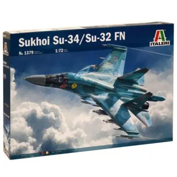 Italeri Sukhoi Su-34/Su-32 FN repülőgép makett, 1 72 Azonnal elérhető