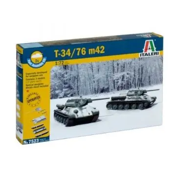 Italeri T 34/76 m42 harckocsi makett, 1 72 Utolsó esély