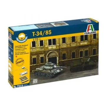 Szezonális akció Italeri T-34/85 harcikocsi makettek, 1 72